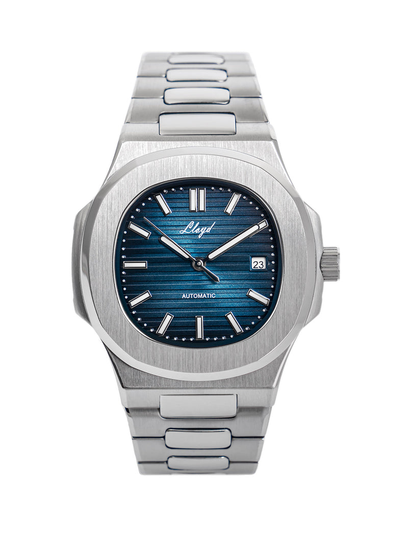 THE PEGASSUS | PRIME SILVER BLUE - Luxueus Automatisch Horloge
