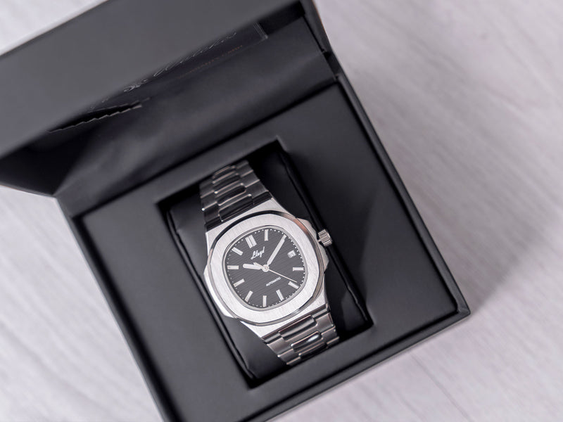 THE PEGASSUS | PRIME SILVER BLACK - Luxueus Automatisch Horloge