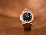 THE PEGASSUS | SUNBURST ROSE - Luxueus Automatisch Horloge
