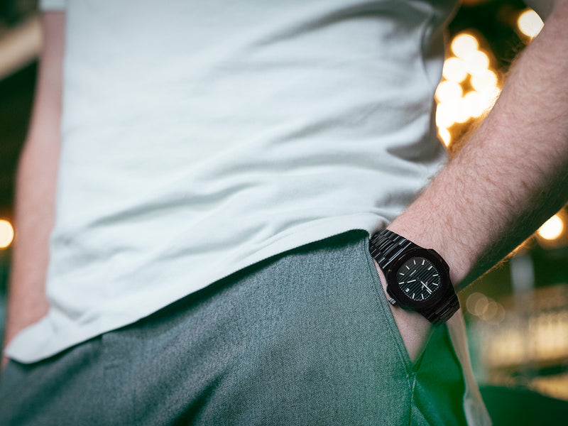 THE PEGASSUS | MIDNIGHT BLACK - Luxueus Automatisch Horloge