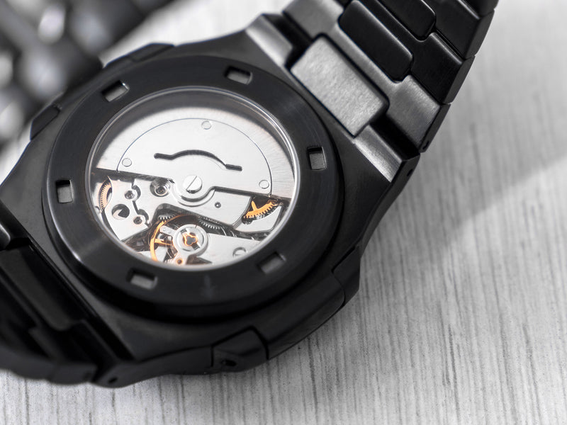 THE PEGASSUS | MIDNIGHT BLACK - Luxueus Automatisch Horloge